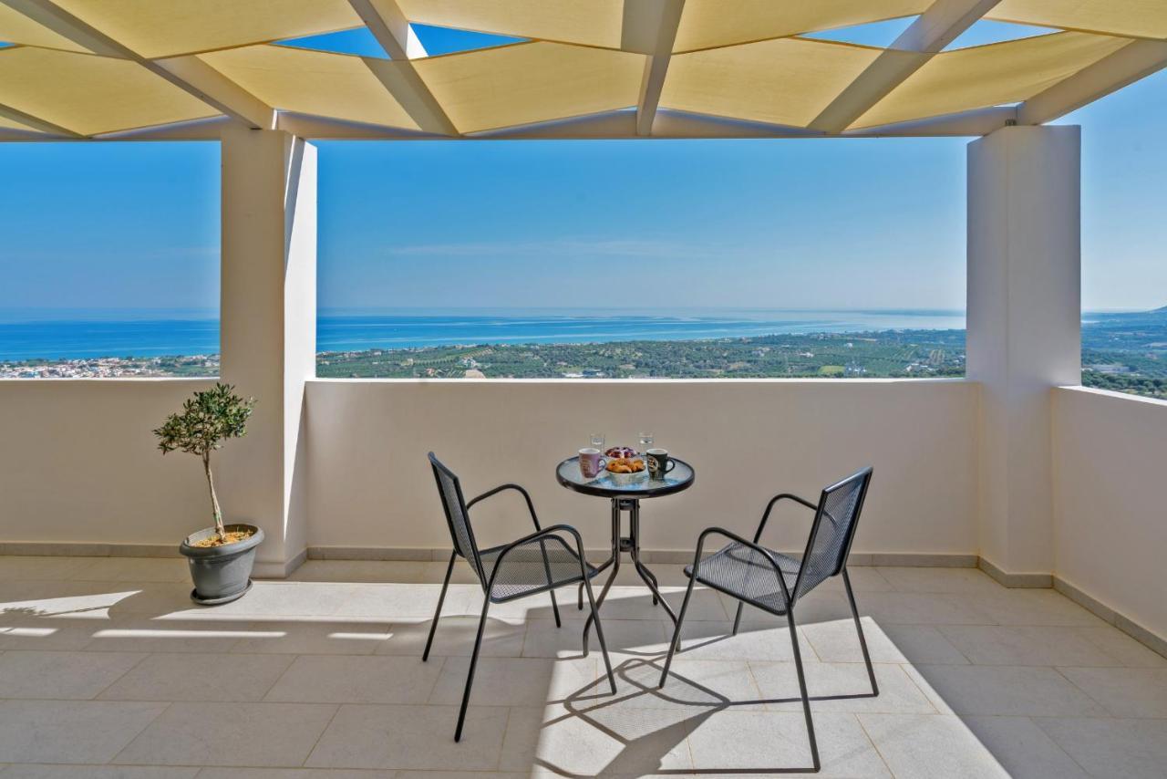 Alkistis Villa With Amazing Sea View Maroulás Zewnętrze zdjęcie