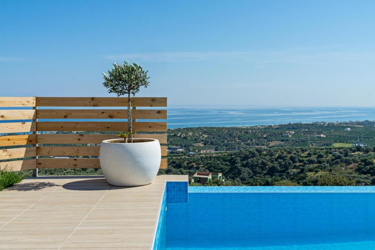 Alkistis Villa With Amazing Sea View Maroulás Zewnętrze zdjęcie