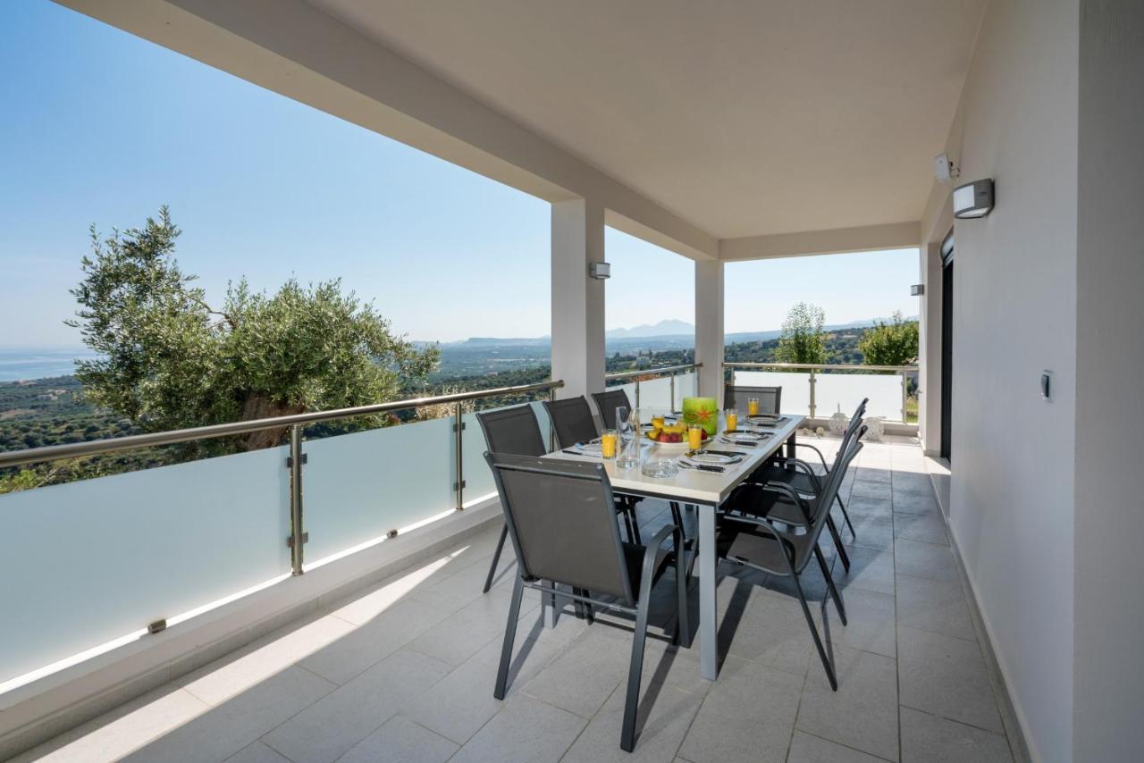 Alkistis Villa With Amazing Sea View Maroulás Zewnętrze zdjęcie
