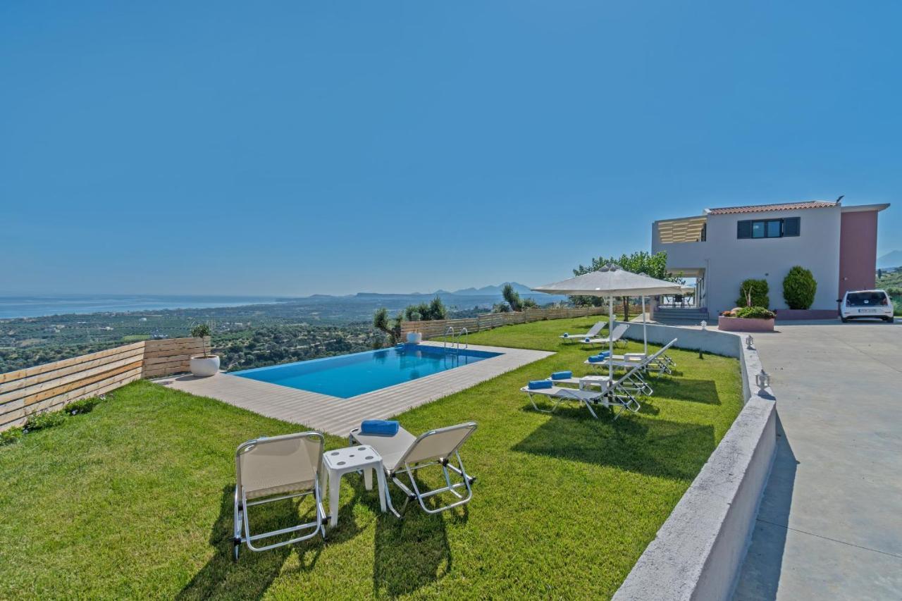 Alkistis Villa With Amazing Sea View Maroulás Zewnętrze zdjęcie