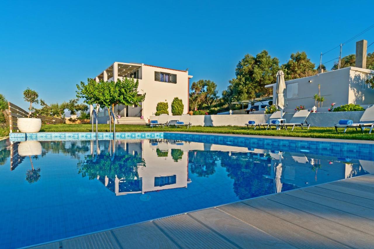 Alkistis Villa With Amazing Sea View Maroulás Zewnętrze zdjęcie