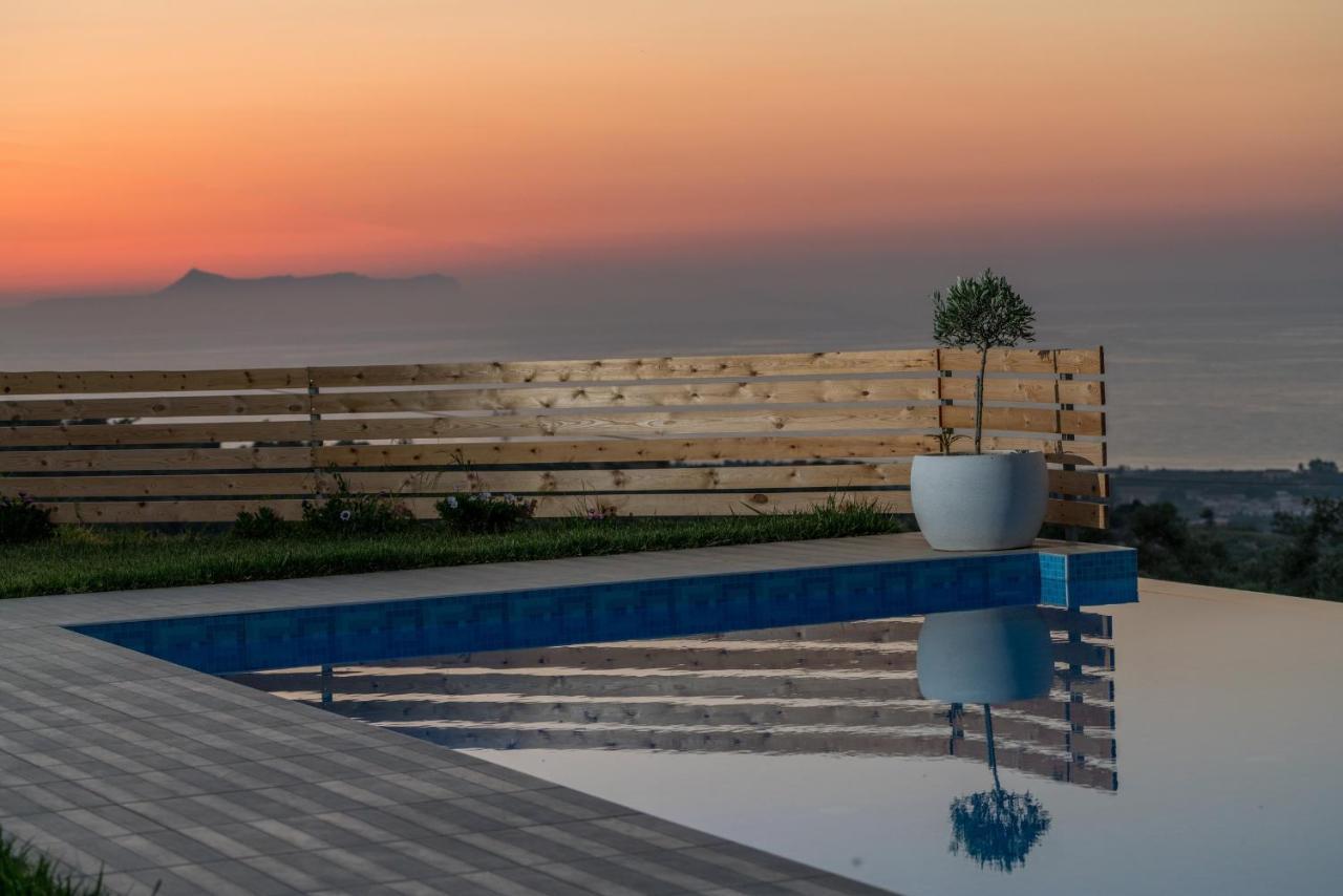 Alkistis Villa With Amazing Sea View Maroulás Zewnętrze zdjęcie