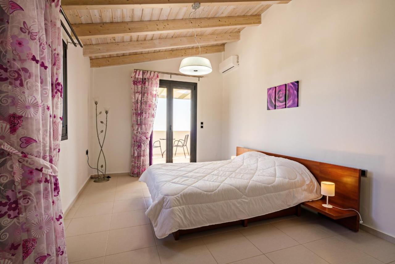 Alkistis Villa With Amazing Sea View Maroulás Zewnętrze zdjęcie