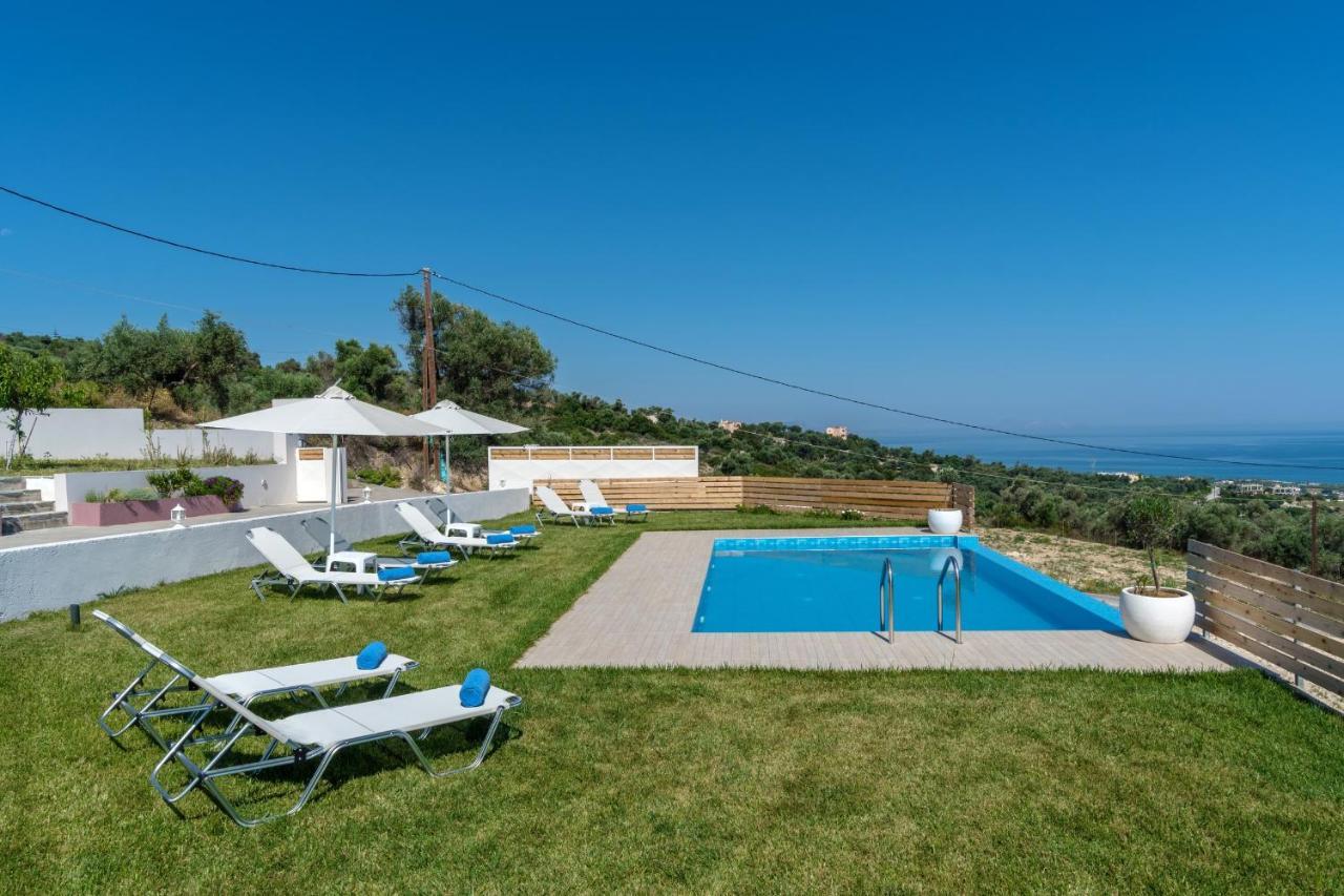 Alkistis Villa With Amazing Sea View Maroulás Zewnętrze zdjęcie